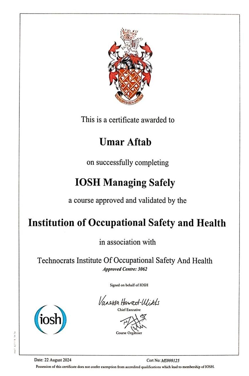 Riyadh, Job Seekers, Safety Officer