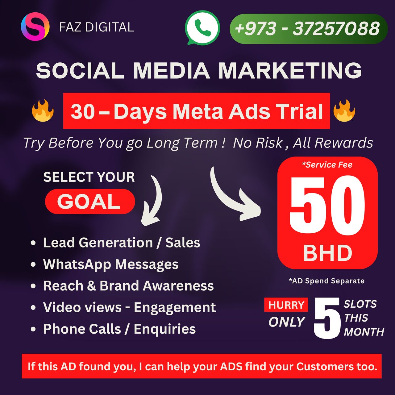 Manama, Offices, BHD 50,  00 Sq. Meter,  Social Media Package 50% OFF ✅️