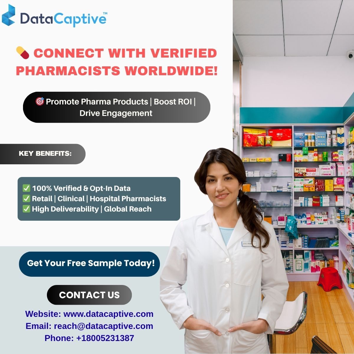 New York, Marketing, Get Verified Pharmacist Email List For USA
