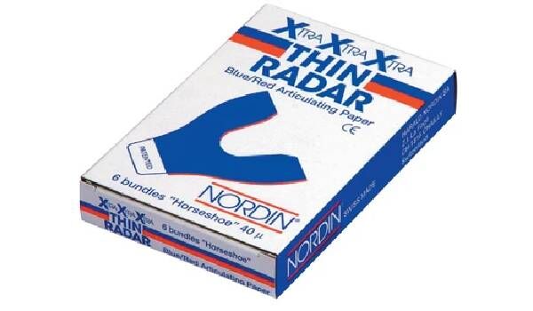 New York, Books, USD 13,  Radar 40 Micron Articulating Paper | Blue/Red Double-Sided