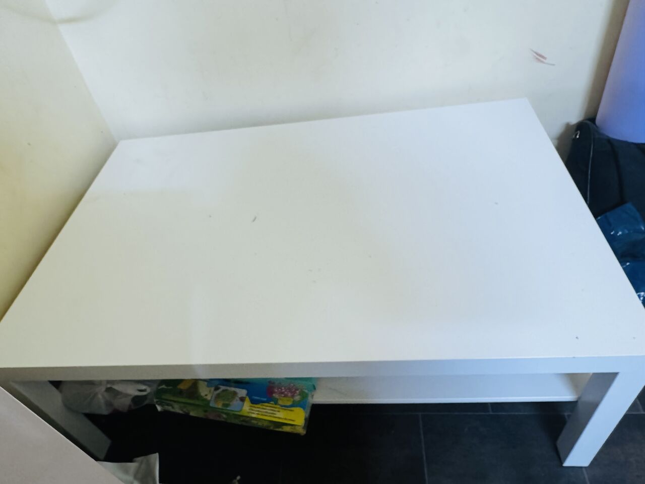 Riyadh, Household Items, SAR 100,  Ikea White Table For Sale