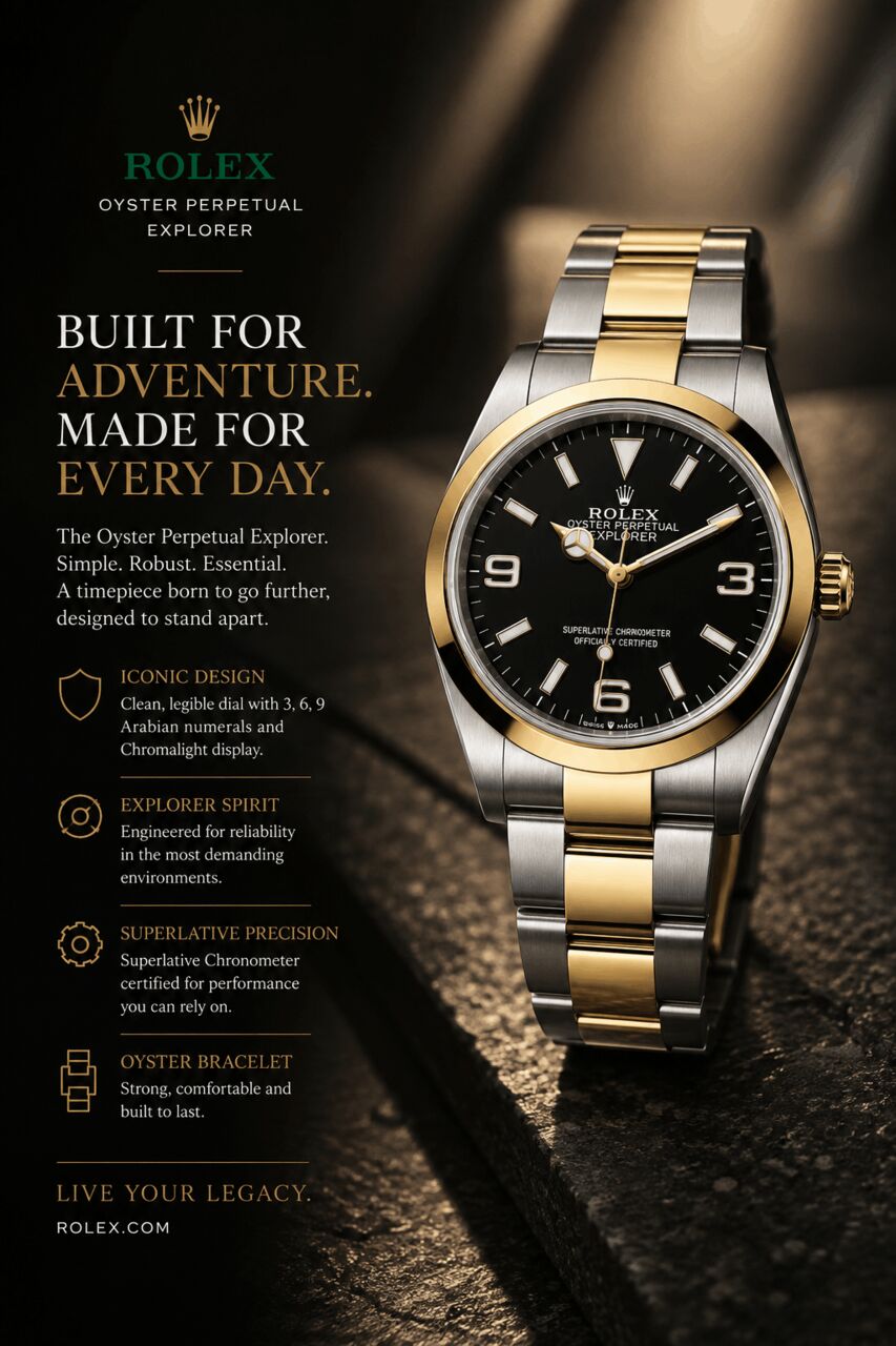 New Delhi, Watches, INR 775500,  Rolex Explorer Vs Rolex Submariner: Key Differences