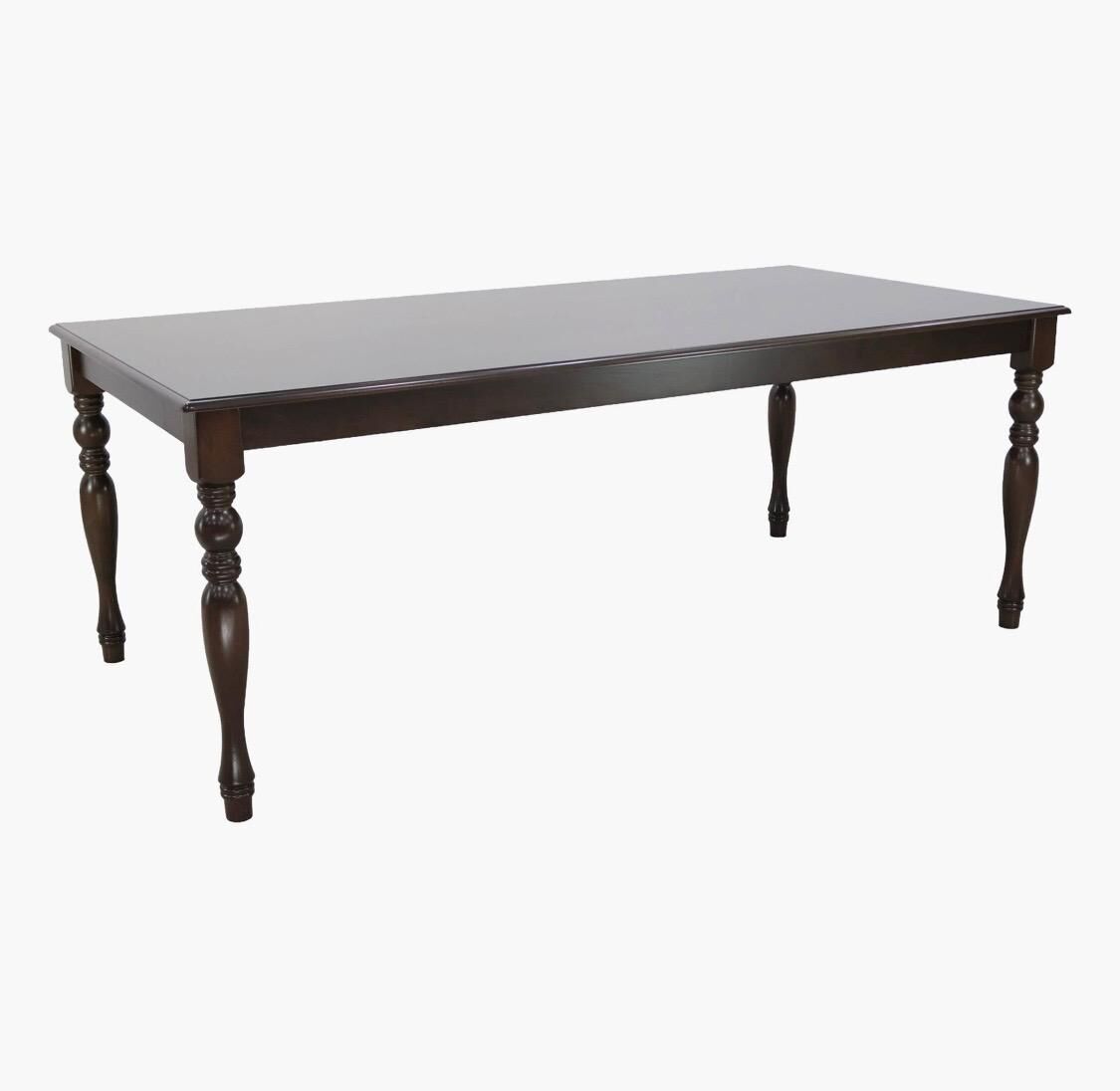 Al Rawdah, Furniture, SAR 1200,  6-Seater Wooden Dining Table With 6 Chairs For Sale &ndash; SAR 1,200