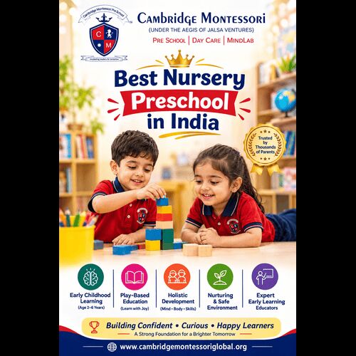 Noida, Education, Best Nursery Preschool In India &ndash; Cambridge Montessori