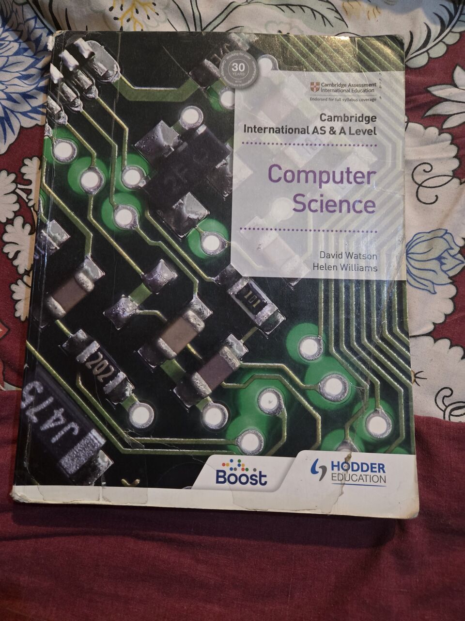 Riyadh, Books, SAR 120,  HODDER EDUCATION Alevel Computer Science Book For Cambridge