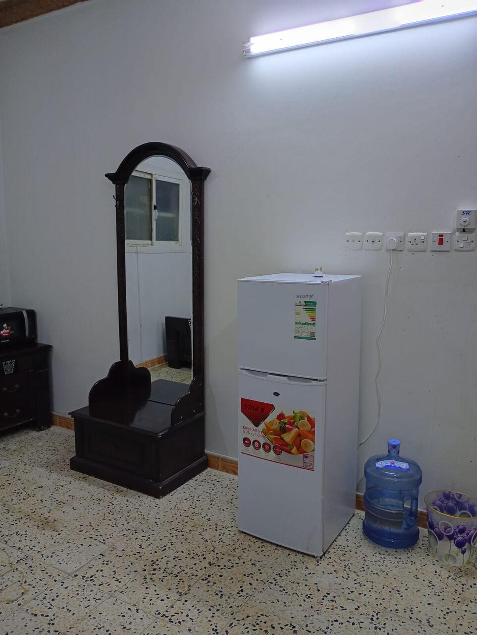 Al Yarmouk, Apartments, Flats, Houses & Villas, SAR 2000/month,  Furnished,  1 BR,  Furnished Room For Rent (Single Person Only)