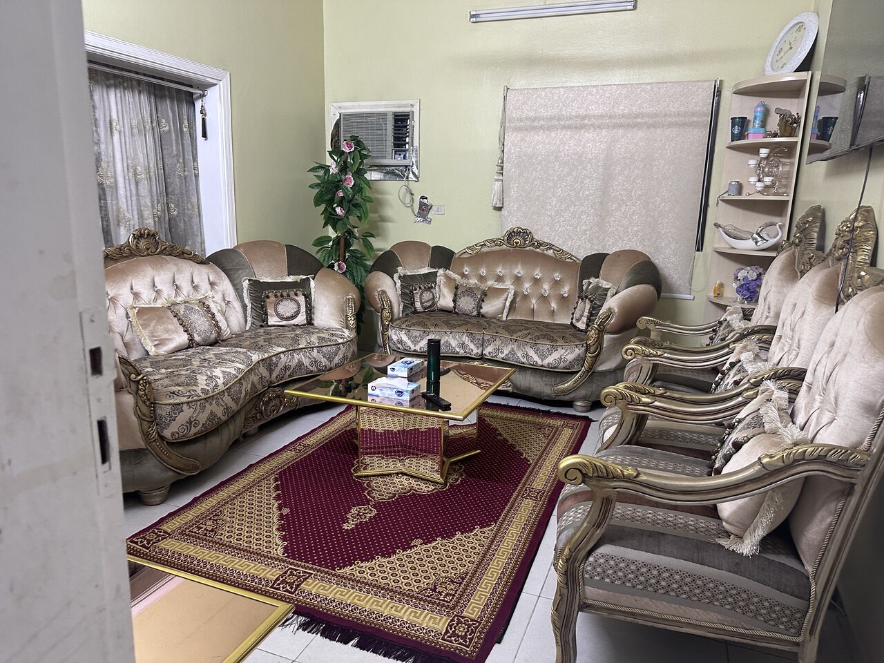 Jeddah, Furniture, SAR 3000,  Italian Excellent Condition Furniture Set And Sofa