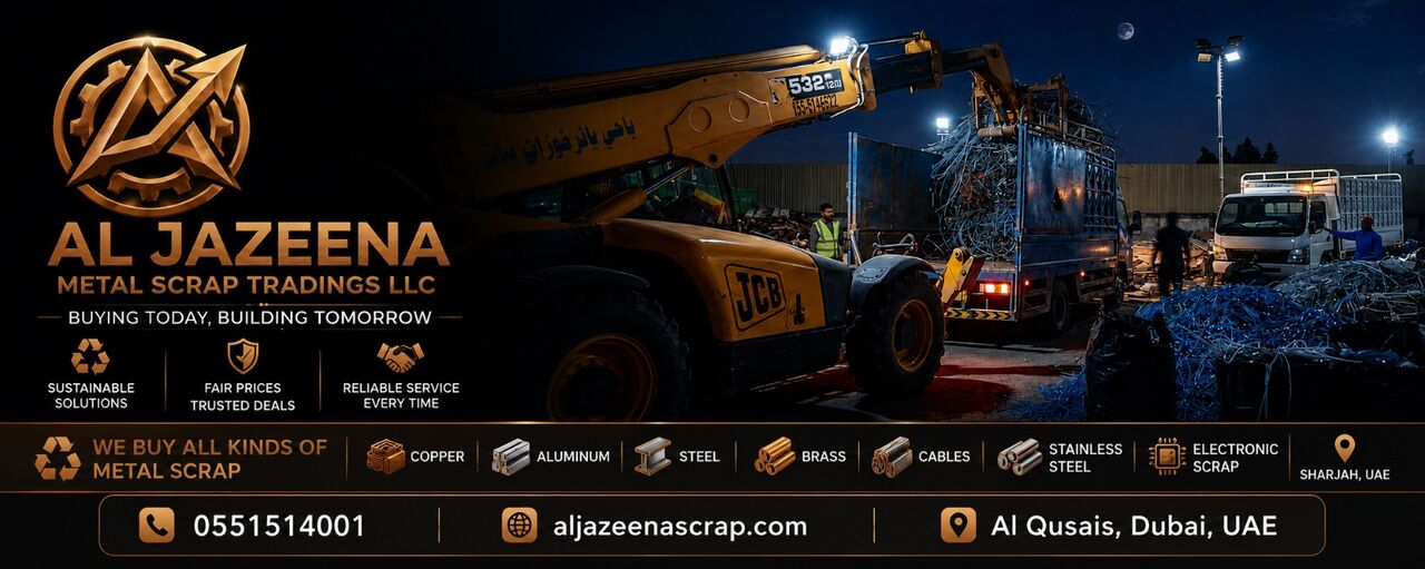 Ajman, Items Wanted, Al Jazeena Scrap Buyer - Metal, Copper & Used Scrap Dubai?