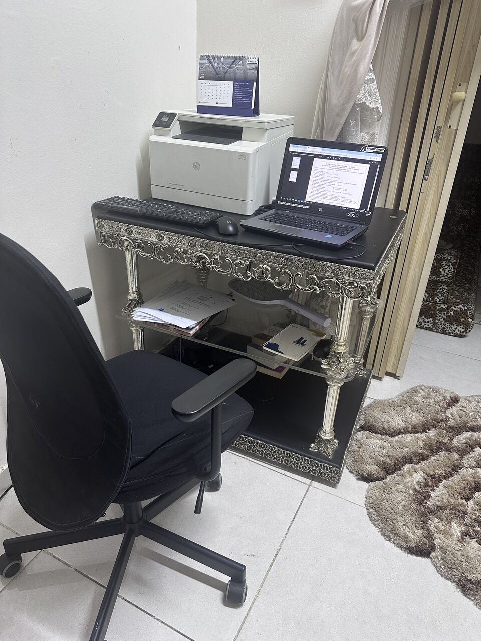Jeddah, Computers, SAR 500,  Computer Table Printer And Two Drawer