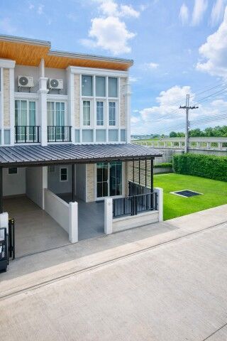 Bangkok, Villas, THB 13999,  24 Sq. Feet,  Ramintra-Wongwaen Khubon Fashion, Back Side, Townhouse For Rent, 2 Floors, 3-4 Bedrooms,