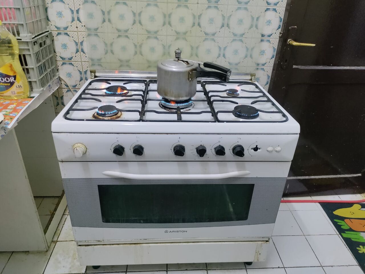 Riyadh, Appliances, SAR 700,  🔥 URGENT SALE – ARISTON Gas Cooker With Oven 🔥