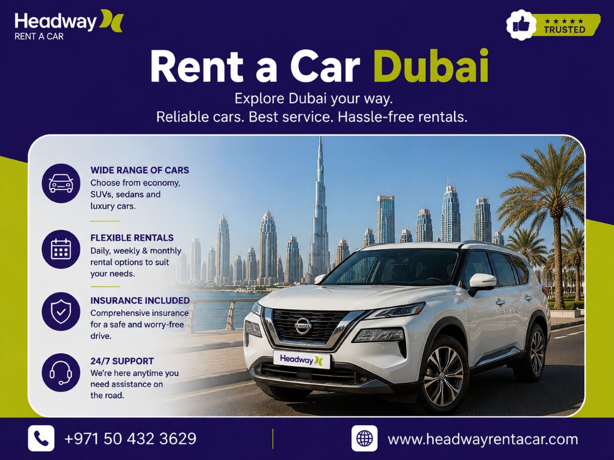 Dubai, Business, Rent A Car Dubai When One Vehicle Must Cover Different Trips