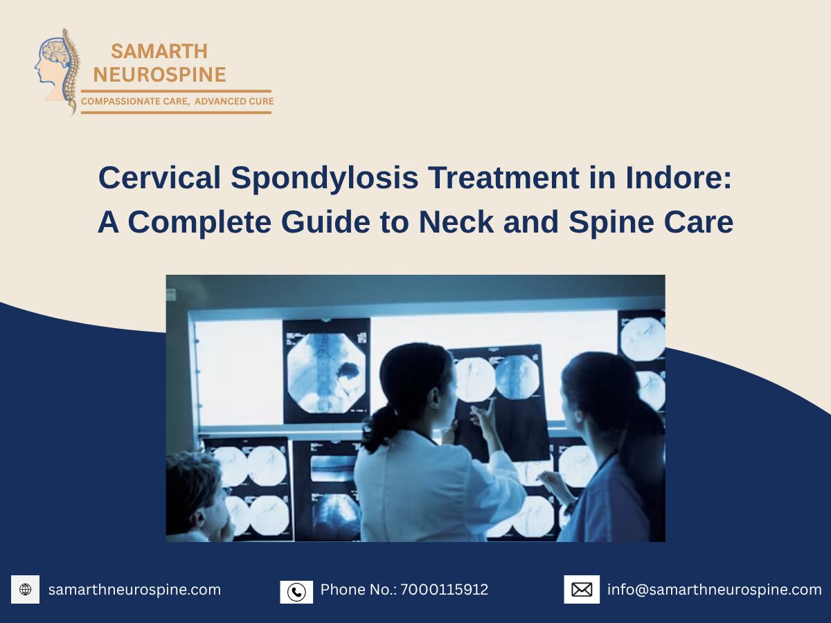 Indore, Health, Cervical Spondylosis Treatment In Indore
