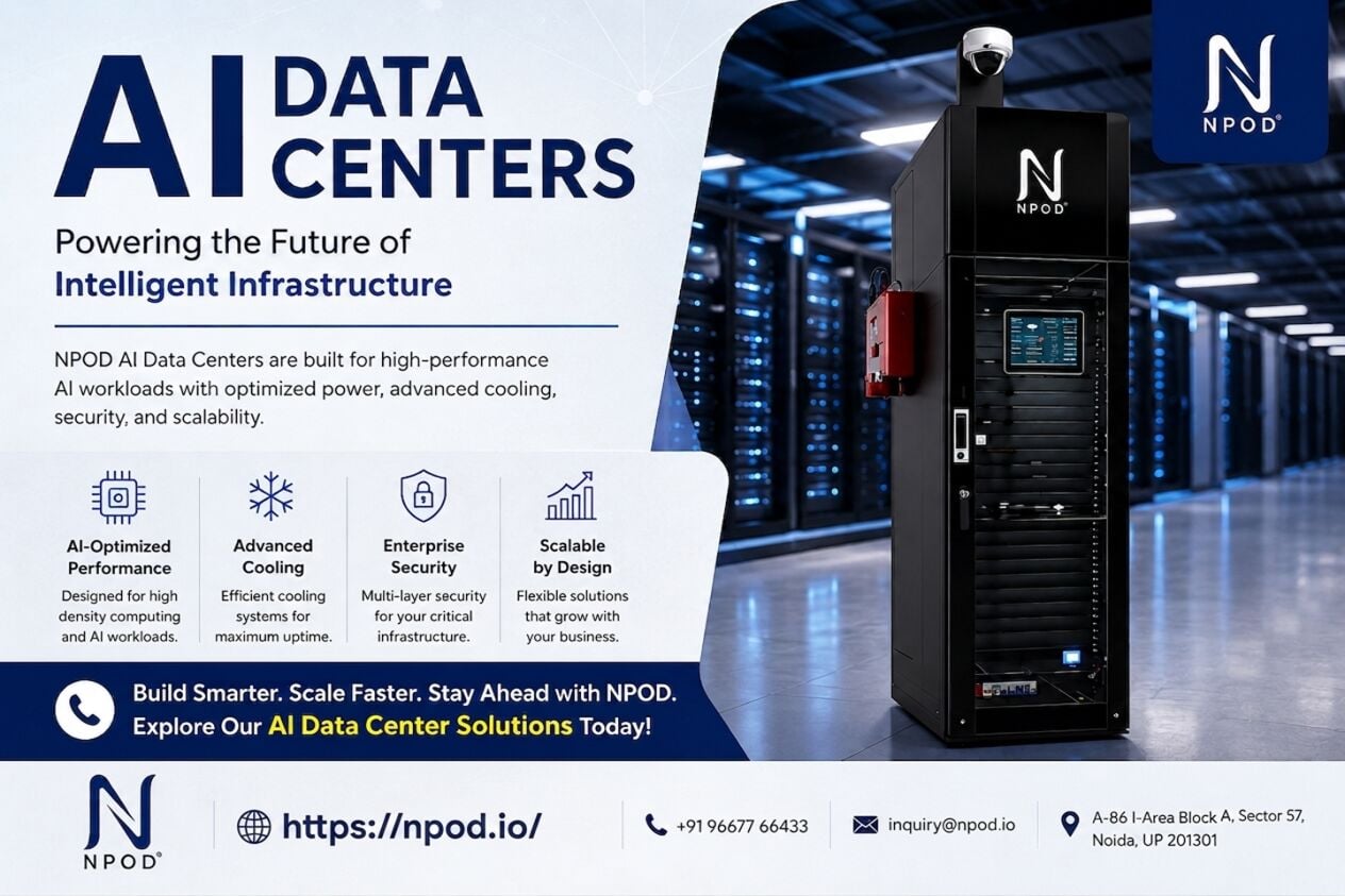 Noida, Tools, **High AI Computing Demands? Choose NPOD AI Data Centers**