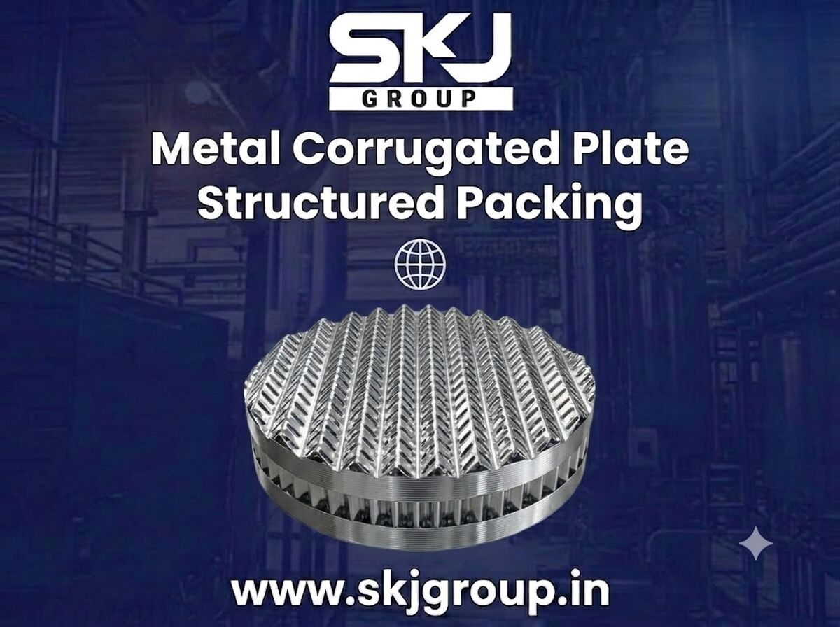 Bhopal, Materials, Metal Corrugated Plate Packing Manufacturer For Mass Transfer Use