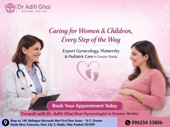 Noida, Health & Beauty Items, Best Gynecologist In Greater Noida | Expert Care By Dr Aditi Ghai
