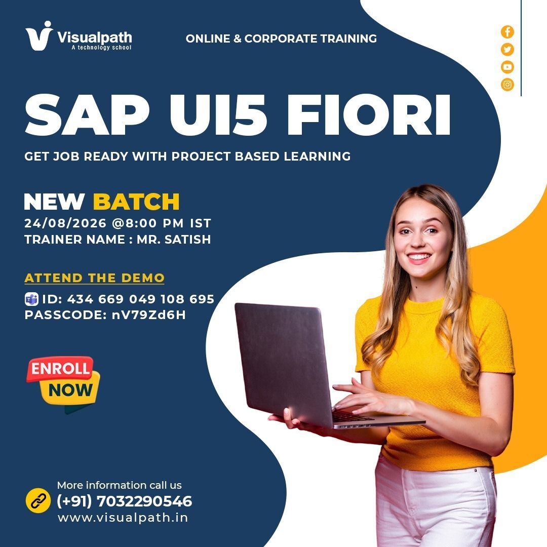 Hyderabad, Education, SAP UI5 Fiori New Batch Starts With Expert Training