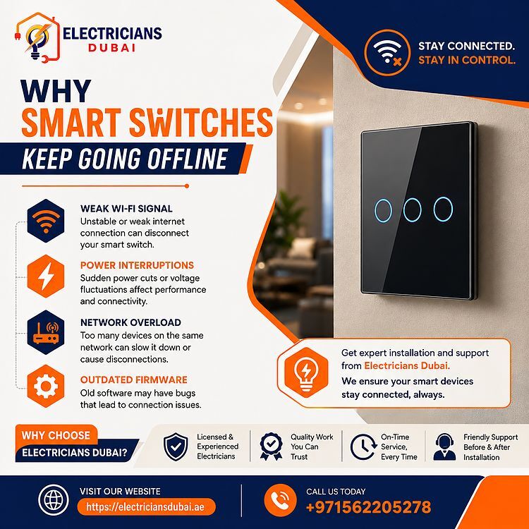 Dubai, Technical, Why Smart Switches Keep Going Offline