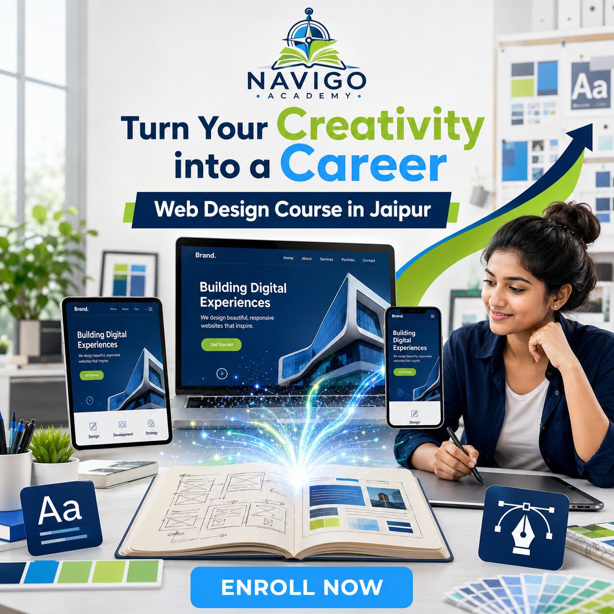 Sydney, Education, Turn Your Creativity Into A Career With Web Design Course In Jaipur