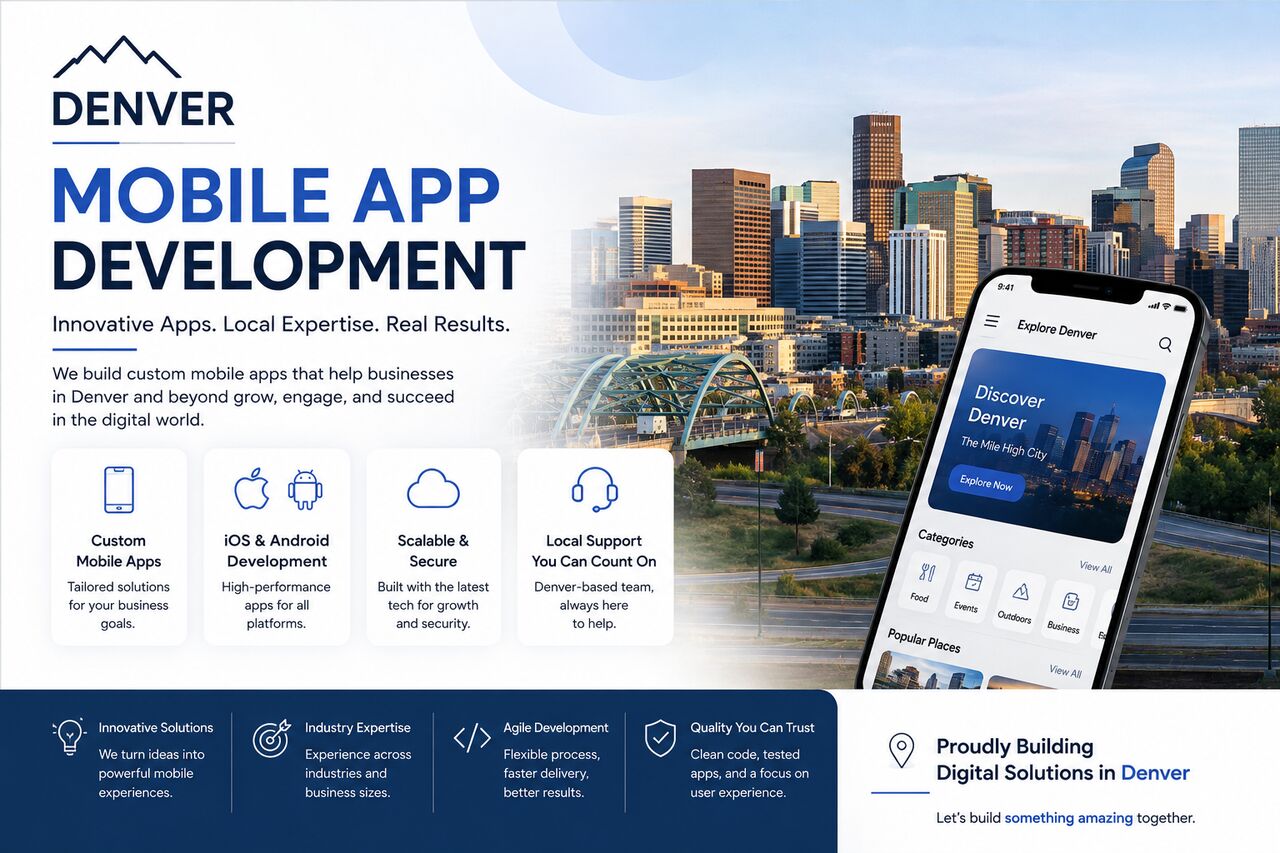 New York, Mobile Apps, Denver Mobile App Development For Custom Business Solutions