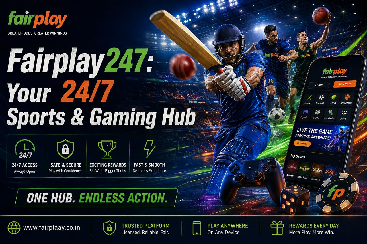 Mumbai, Creative, Fairplay247: Your 24/7 Sports & Gaming Hub