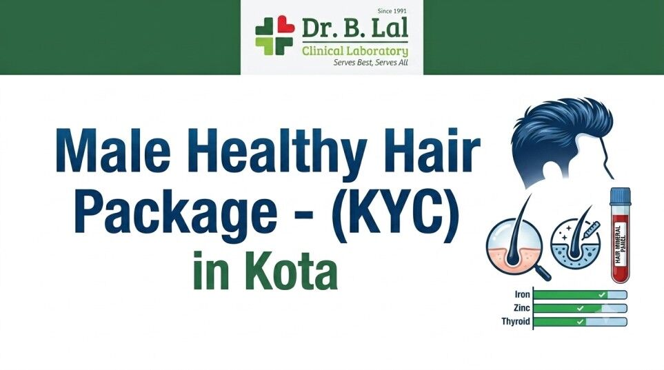 Jaipur, Health & Beauty Items, INR 3290,  Male Healthy Hair Package For Men With Fatigue & Hair Fall | Comprehensive Check | Kota