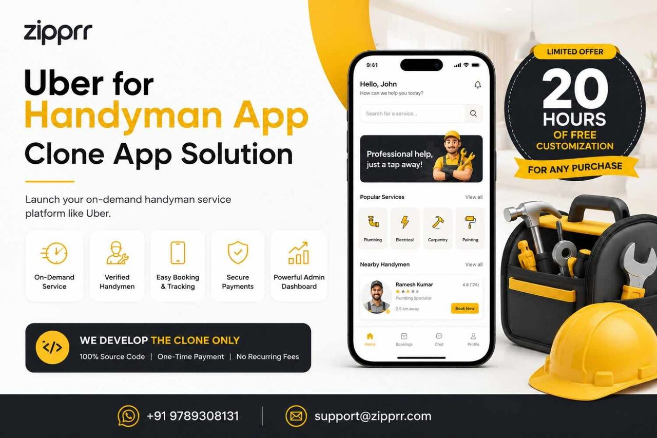 Sao Paulo, Software, BRL 2,  What Makes A Handyman Booking App Profitable Zipprr $490