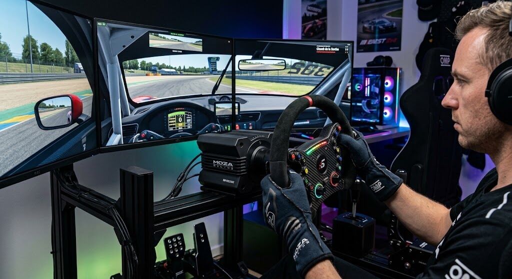 New York, Video Games, USD 182,  Direct Drive Racing Wheel &ndash; Upgrade Your Racing Simulator Experience