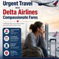 Urgent Travel With Delta Airlines Compassionate Fares