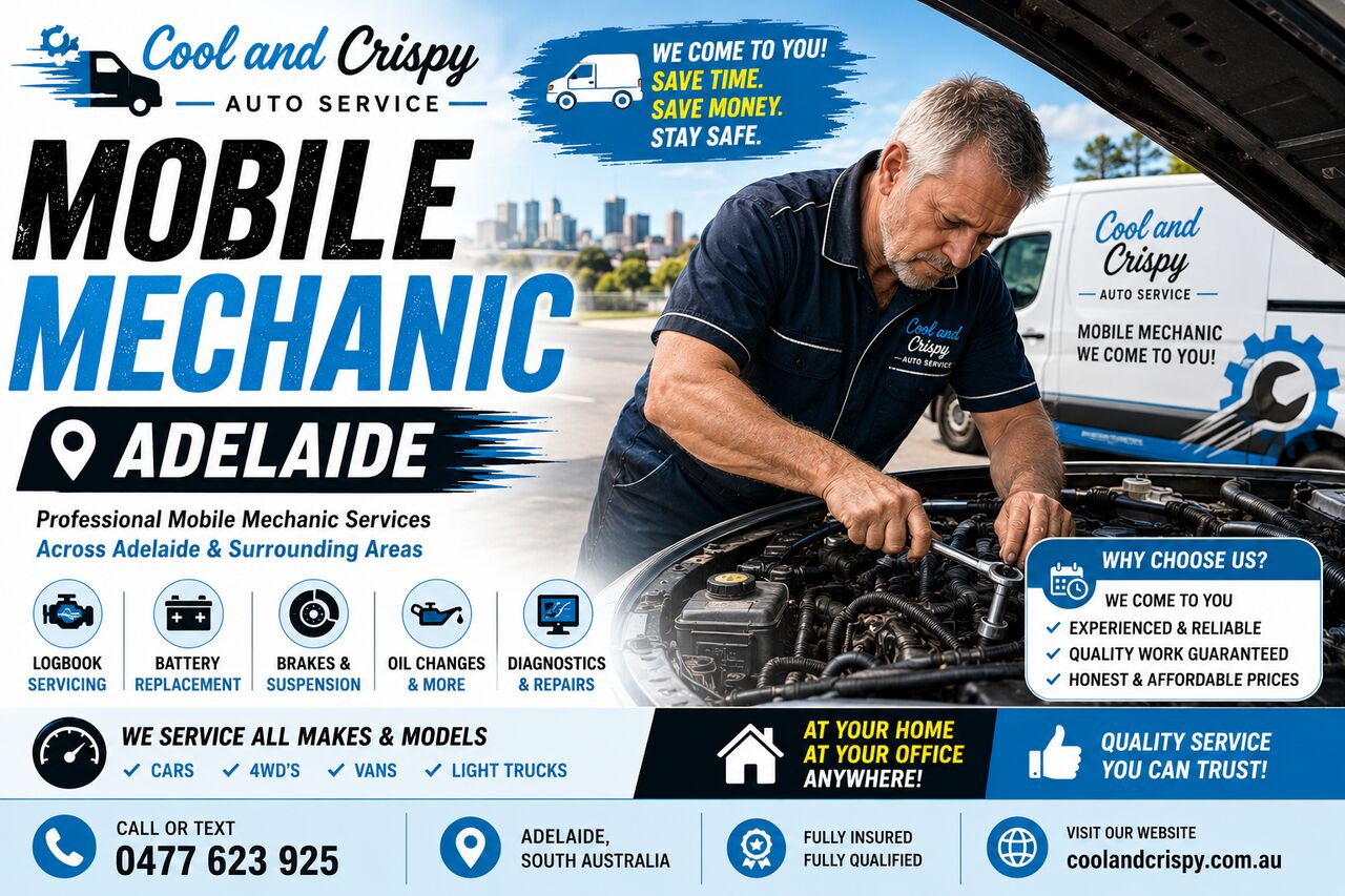 Sydney, Automotive, Mobile Mechanic Adelaide