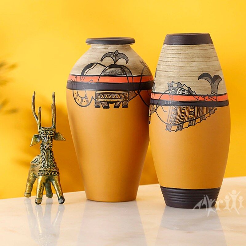 Mumbai, Household Items, INR 1449,  Handcrafted Decorative Vases Online For Stylish Homes