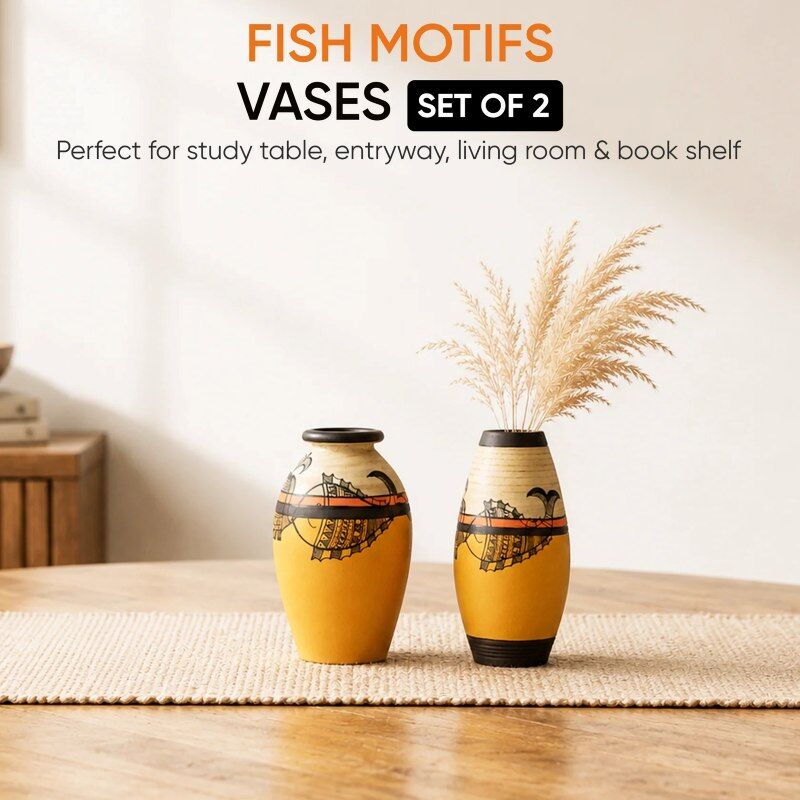 Mumbai, Household Items, INR 1449,  Handcrafted Decorative Vases Online For Stylish Homes