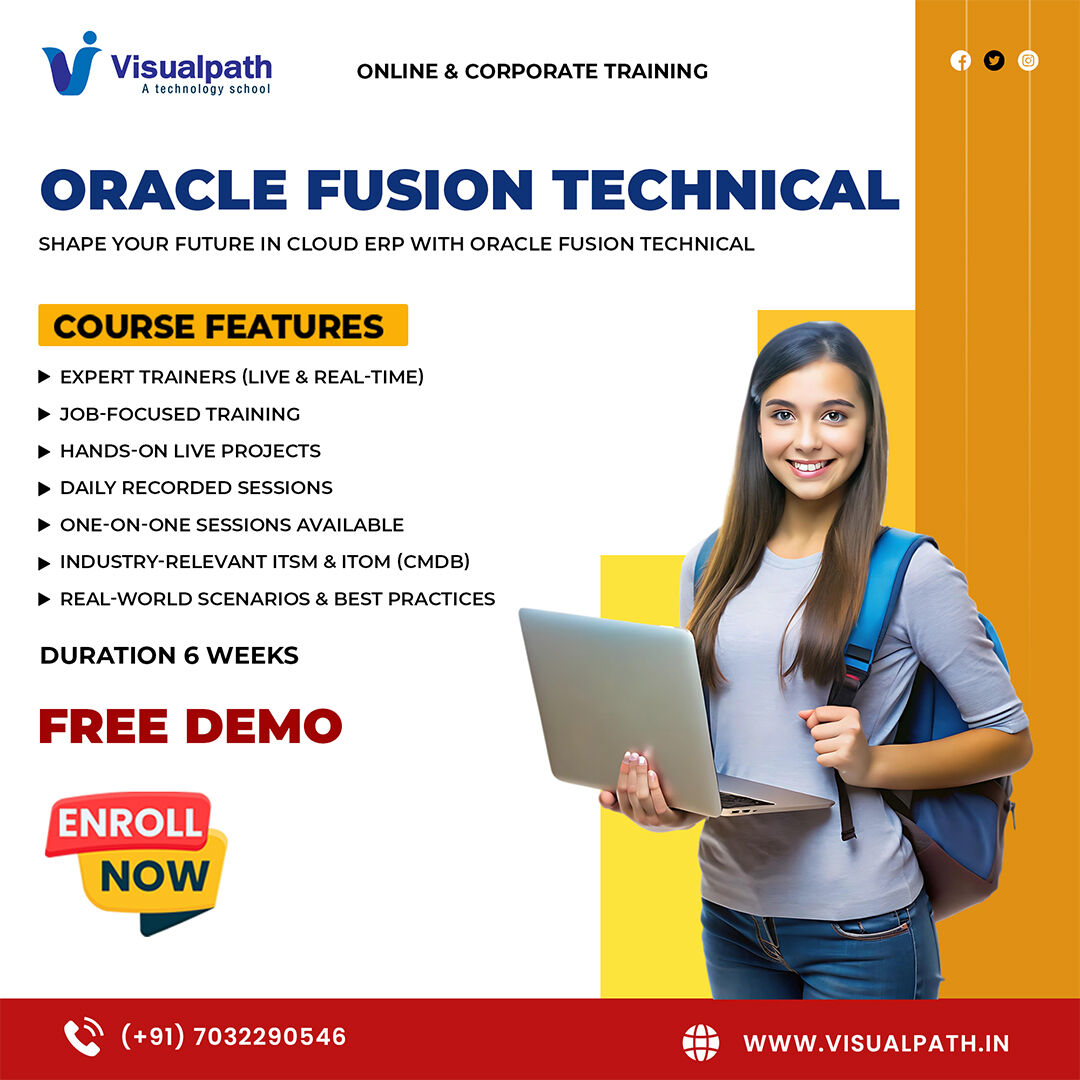 Hyderabad, Education, Oracle Fusion Cloud Technical Training | Oracle Fusion Technical Course