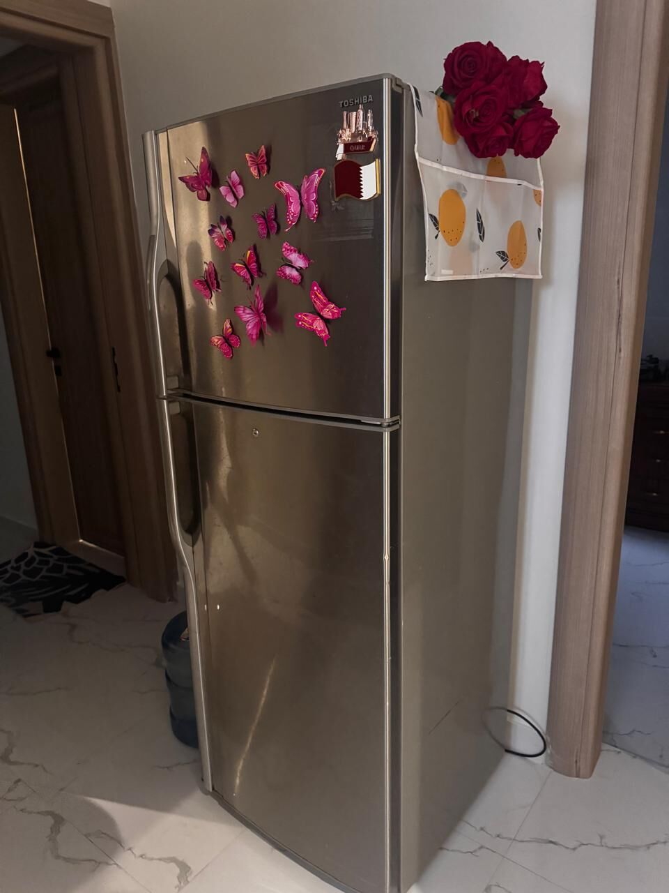 Al Adama, Electronics, SAR 650,  Refrigerator (Double Door) - TOSHIBA