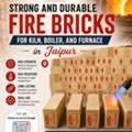 INR 120, Strong And Durable Fire Bricks For Kiln, Boiler, And Furnace In Jaipur