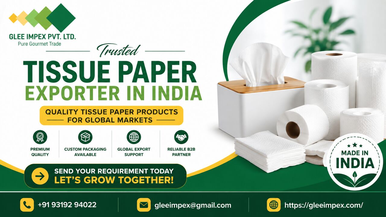 New Delhi, Business Partners, Tissue Paper Exporter In India &ndash; Glee Impex