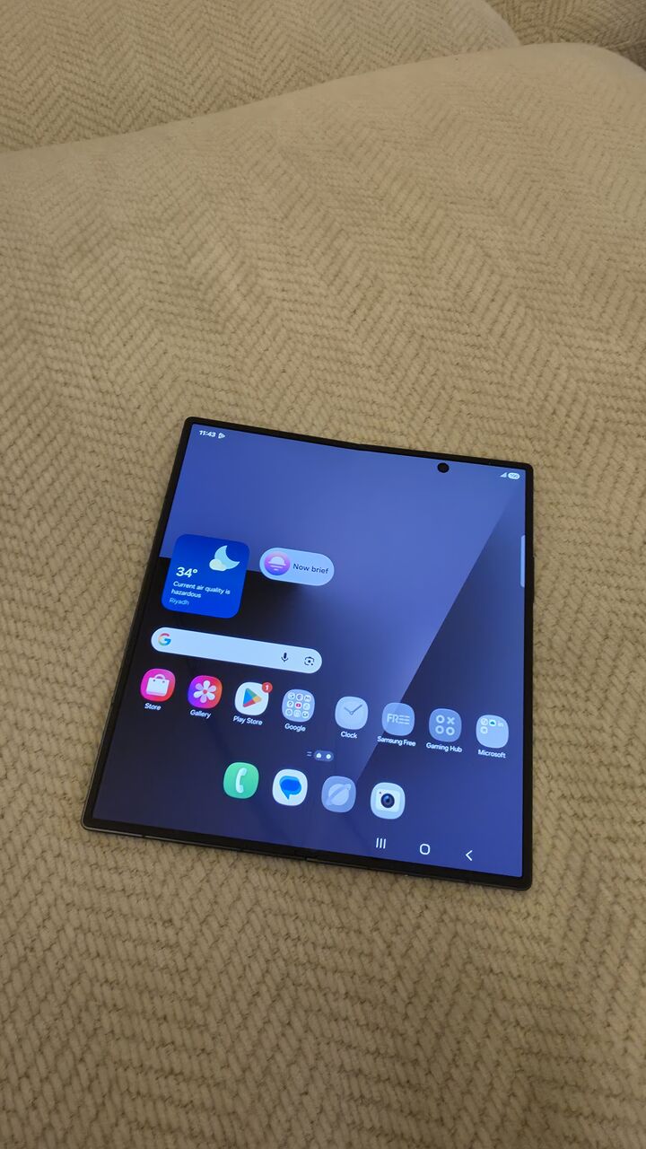 Riyadh, Mobile Phones, SAR 4500,  Samsung Galaxy Z Fold 7 512GB Graphite