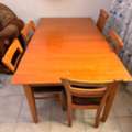 SAR 250,  DINING TABLE WOODEN