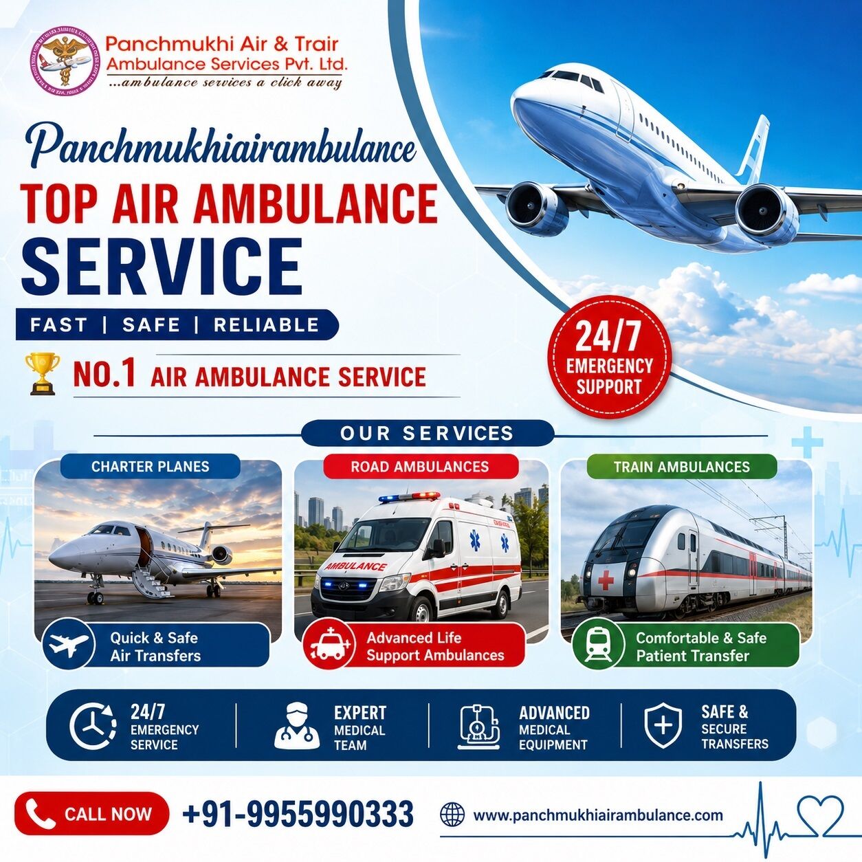 Chennai, Health, Panchmukhi Hi Tech Air Ambulance In Chennai - Bringing Specialized Care Within Reach