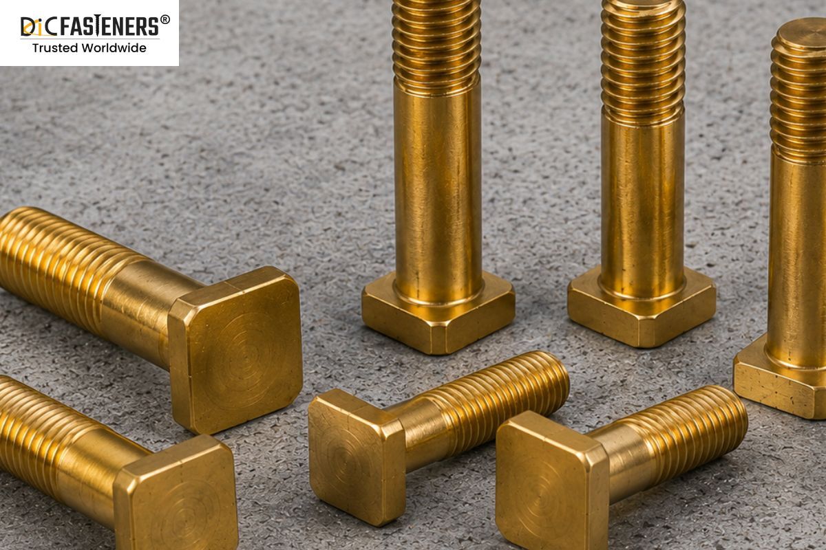 Mumbai, Tools, Brass Square Bolts Manufacturer & Exporter | DIC Fasteners