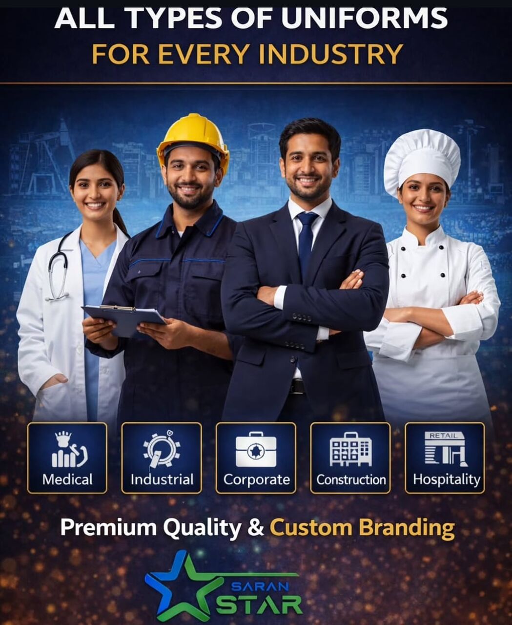 Al Malaz, Clothing & Accessories, High Quality Uniforms For Companies & Staff - Wholesale Price