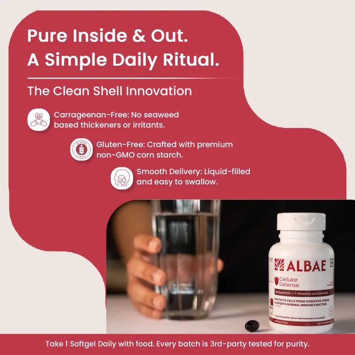 Mumbai, Health & Beauty Items, INR 1099,  Cellular Defense By Albae &ndash; Clean, Vegan Antioxidant Support For Everyday Stress