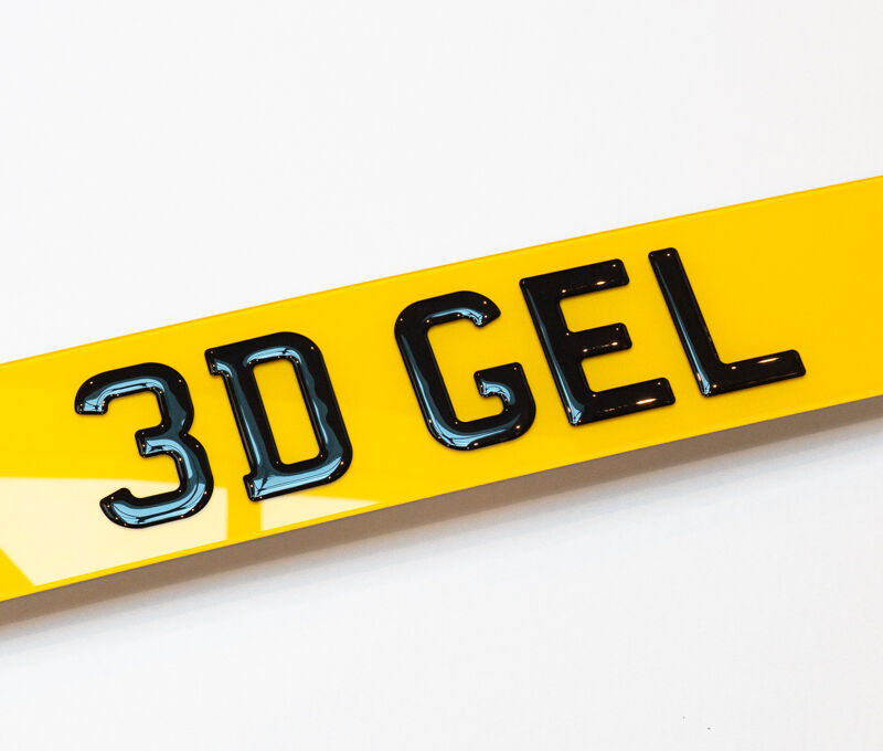 London, Auto Parts, GBP 15,  3D Gel Number Plates UK &ndash; Premium Raised Finish