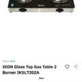 SAR 400,  Air Cooler Rechargeable (Ikon) And  Gas Stove Glass Top (Ikon)