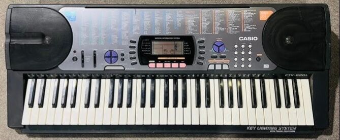 Riyadh, Electronics, SAR 320,  Casio CTK-620L Keyboard With Light System SAR-320