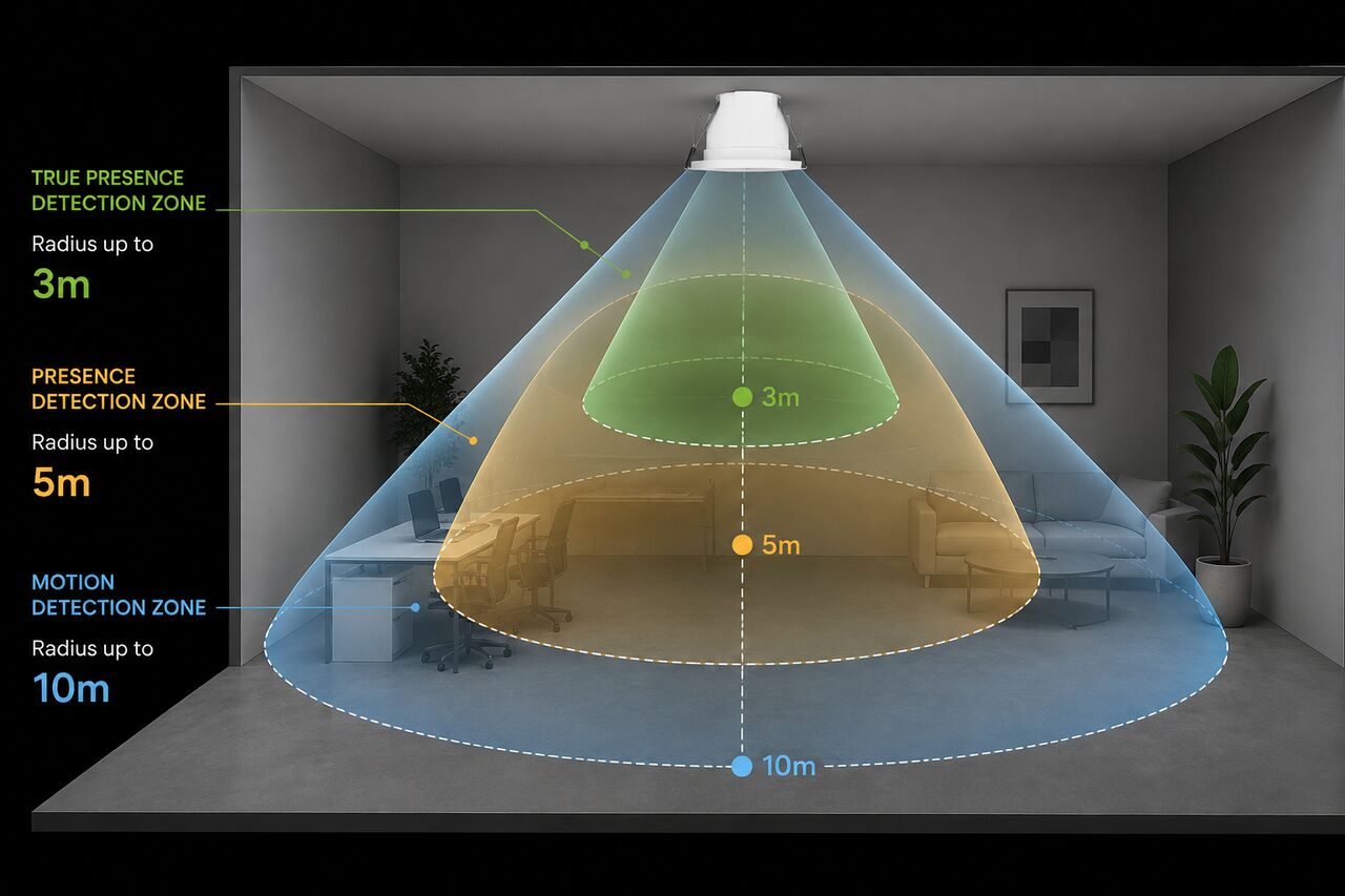 Noida, Electronics, True Presence Sensor & 24GHz Radar Automation | TRUEiSENSE
