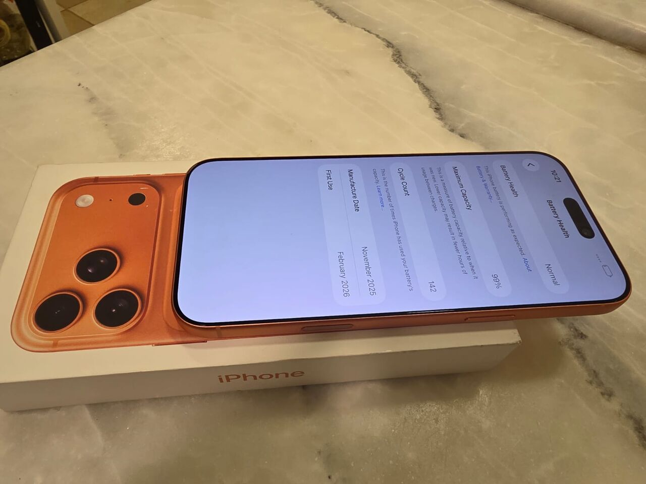 Riyadh, Mobile Phones, SAR 4300,  Apple IPhone 17 Pro Max 256GB Cosmic Orange
