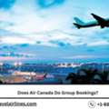 Does Air Canada Do Group Bookings?