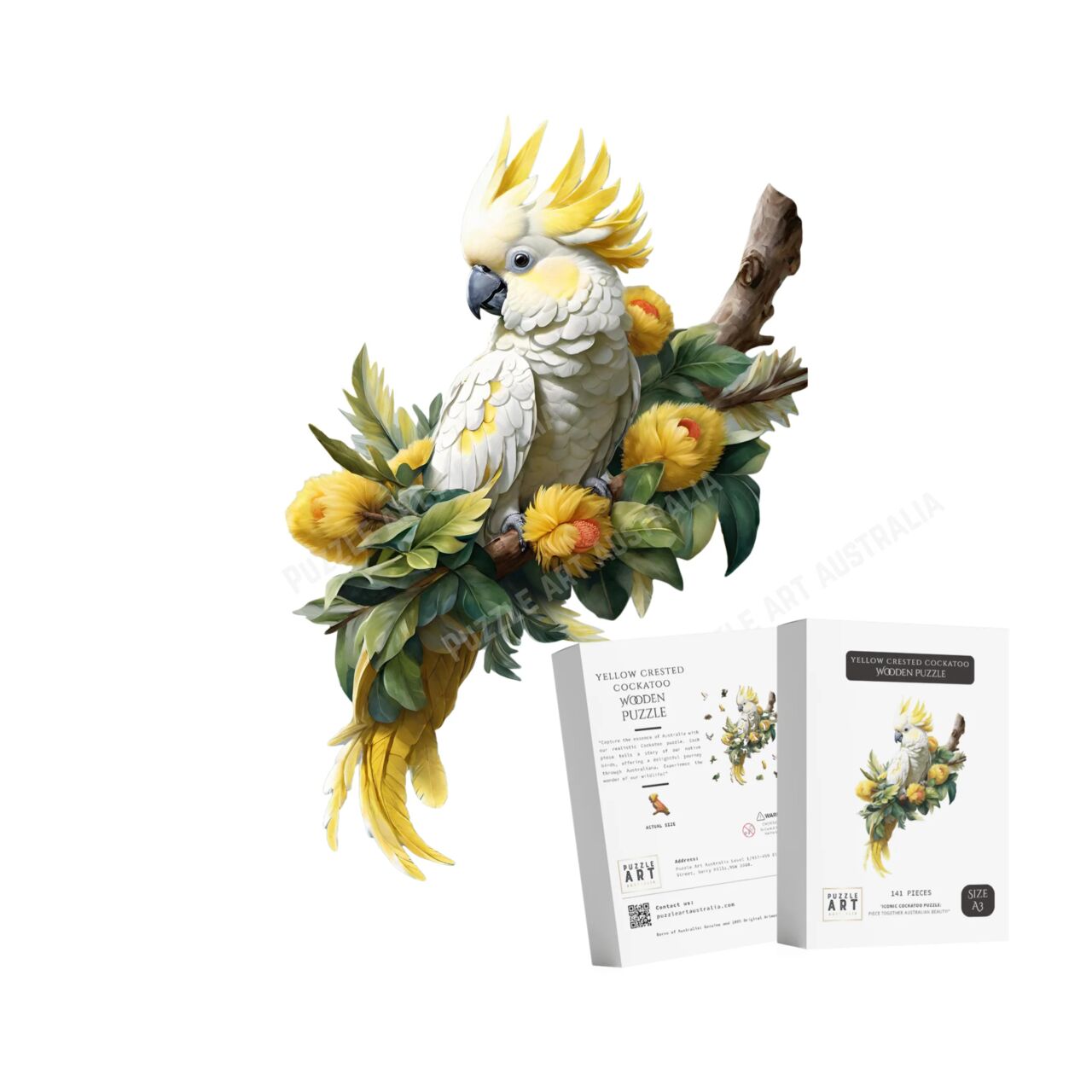 Sydney, Baby & Kid Stuff, AUD 35,  Sulphur Cockatoo - Puzzle Art Australia