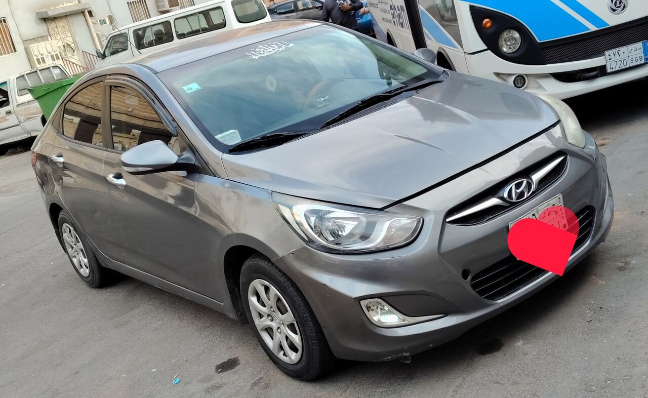 Akrabia, Vehicles, Cars & Trucks , SAR 20500,  Hyundai Accent,  2015,  Automatic,  240 KM,  Argent Sell Because I Am Going To Home
